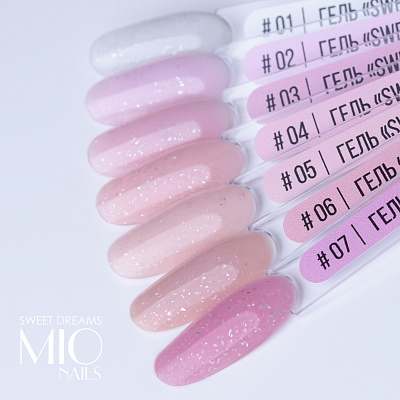 Моделирующий гель MIO Nails Sweet Dreams №01 12 г