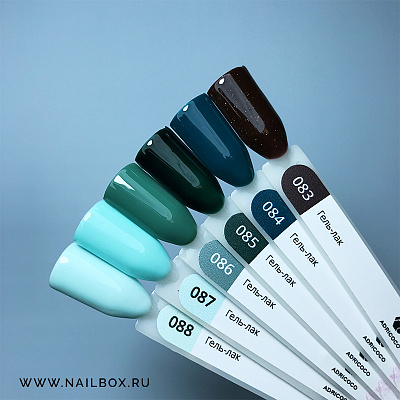 Гель-лак ADRICOCO №087 нежно-мятный, 8 мл