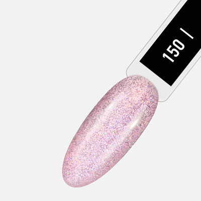 Лак для ногтей IQ Beauty №150 укрепляющий с биокерамикой 12,5 мл