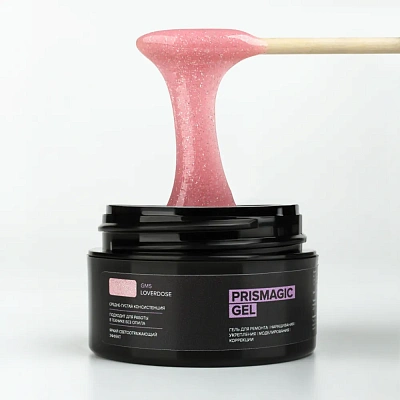 Гель моделирующий светоотражающий RockNail Prismagic Gel GM05 Loverdose 15 мл
