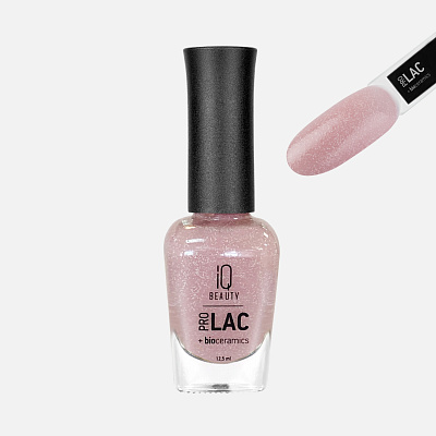 Лак для ногтей IQ Beauty №088 укрепляющий с биокерамикой 12,5 мл