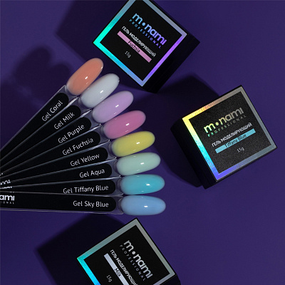 Гель для наращивания и укрепления Monami Yellow 15 г