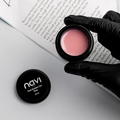 Моделирующий гель NAVI Fast Builder Gel Pink 15 мл