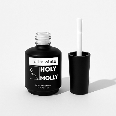 Гель-лак Holy Molly Ultra White 11 мл