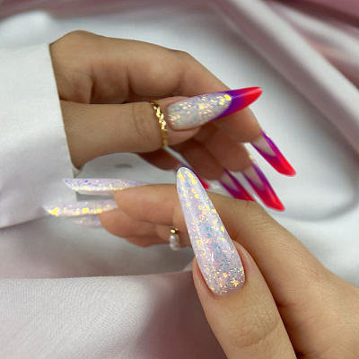 Моделирующий гель Monami Twinkle Gel Violet 15 г