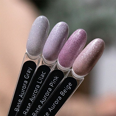 База для гель-лака Base Monami Aurora Lilac 8 г
