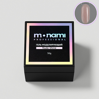 Гель для наращивания и укрепления Monami Gel Nude Shine 30 г