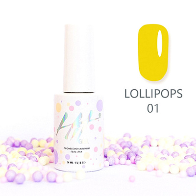 Гель-лак HIT Lollipops №01, 9 мл