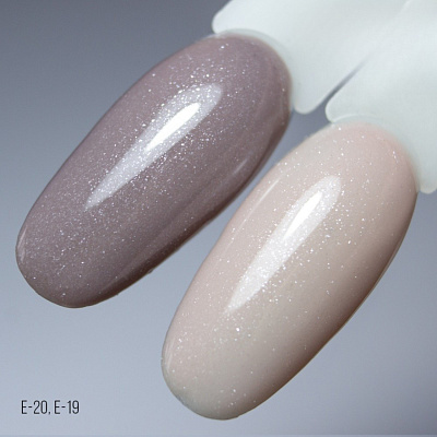 Гель-лак MIO Nails №E-19 Мерцающий нюд 8 мл