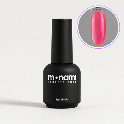 Гель-лак Monami Neon glass Pink 8 мл