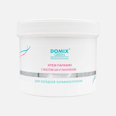 Крем-парафин с маслом ши и ланолином Domix Green 500 мл