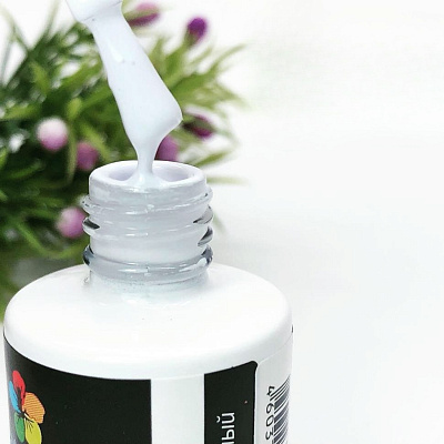 Гель-лак Bloom №002 Снежный белый 8 мл