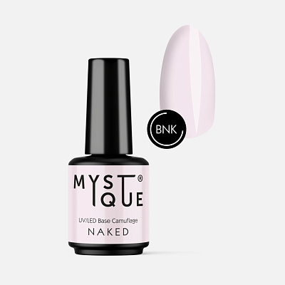 Камуфлирующая база для гель-лака Mystique Naked 15 мл