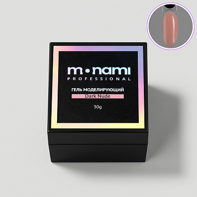 Гель для наращивания и укрепления Monami Gel Dark Nude 30 г