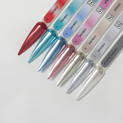 Втирка для дизайна Chrome IVA NAILS №05