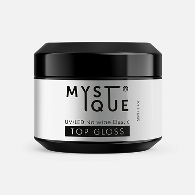 Топ для гель-лака без липкого слоя Mystique Gloss 50 мл