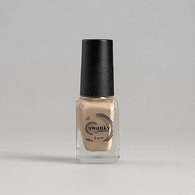 Лак для стемпинга Swanky Stamping S53 (натуральный бежевый), 6 мл