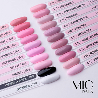 Гель-лак MIO Nails №A-15 Нежный лепесток 8 мл