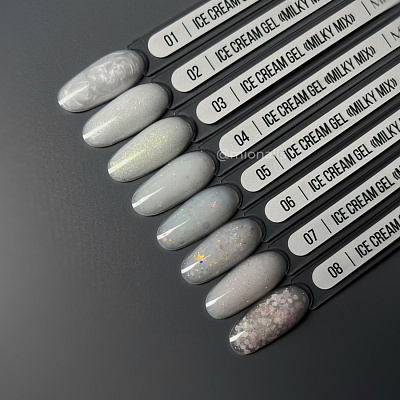 Гель Ice Cream Gel Milky MIX #02 Mio Nails 13 г