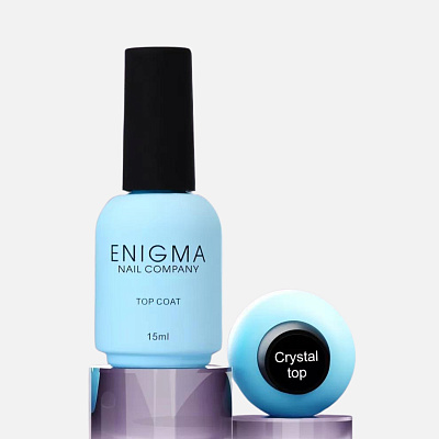 Топ для гель-лака без липкого слоя ENIGMA Crystal 15 мл