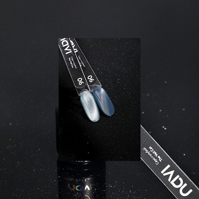 Гель-лак корейский кошачий глаз NAVI The Veil Cat 06 8 мл