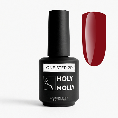 Гель-лак Holy Molly ONE STEP 3 IN 1 №20 11 мл
