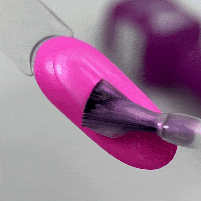 Топ для гель-лака с эффектом втирки розовый Riviere Pink Lovely 7 мл