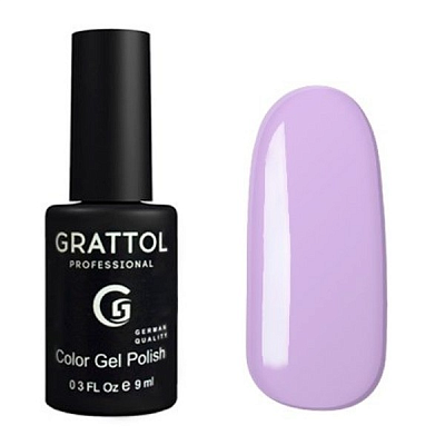 Гель-лак Grattol GTC012 Pastel Violet, 9 мл ❗️ВНИМАНИЕ❗️СРОК ГОДНОСТИ 11.2024