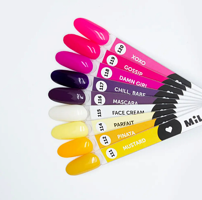 Гель-лак MiLK Simple №116 Mascara 9 мл