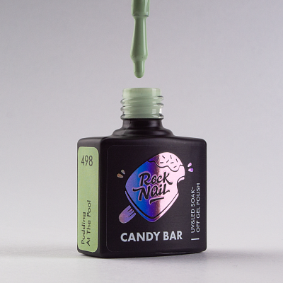 Гель-лак RockNail №498 Candy Bar (Pudding At The Pool) 10 мл