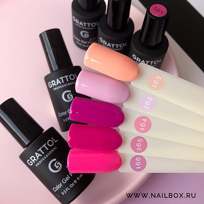Гель-лак Grattol GTC164 Summer Pink, 9 мл