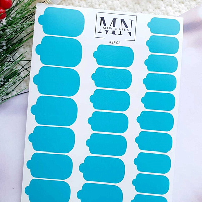 Пленки для дизайна ногтей Miw Nails Wraps stickers SF-02
