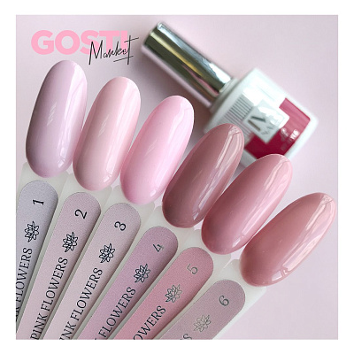 Гель-лак IVA NAILS Pink Flowers №12, 8 мл