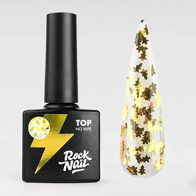 Топ для гель-лака RockNail Elka Golden Lights 10 мл