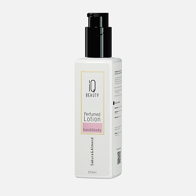 Парфюмированный лосьон для рук и тела IQ Beauty Сакура и Миндаль 250 мл