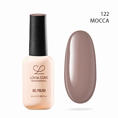 Гель-лак LOVIA CURE 122 Mocca 8 мл