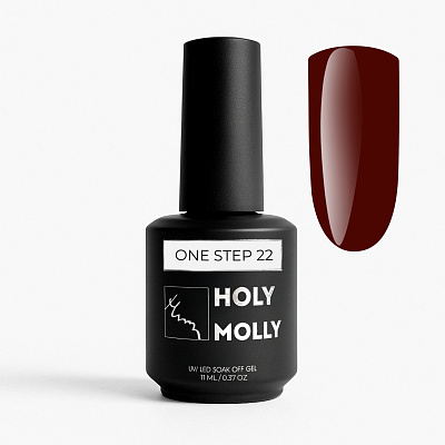 Гель-лак Holy Molly ONE STEP 3 IN 1 №22 11 мл