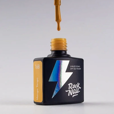 Гель-лак RockNail №168 Basic (Mango Tango) 10 мл