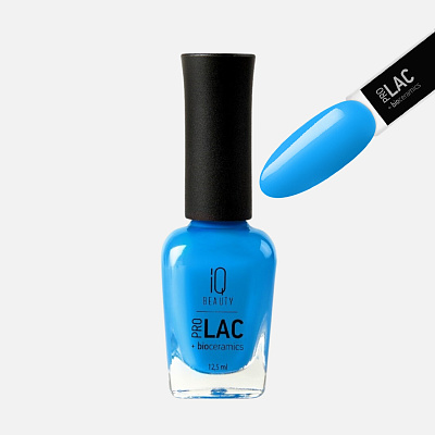 Лак для ногтей IQ Beauty №132 укрепляющий с биокерамикой 12,5 мл