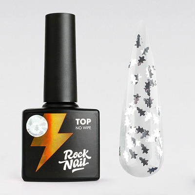Топ для гель-лака RockNail Elka Snowfall 10 мл ❗️ВНИМАНИЕ❗️СРОК ГОДНОСТИ ДО 09.2026