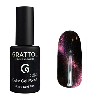 Гель-лак Grattol Mystery Cat GTMC04, 9 мл