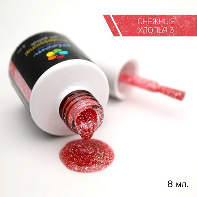 Гель-лак Bloom №257 Снежные хлопья 3 8 мл