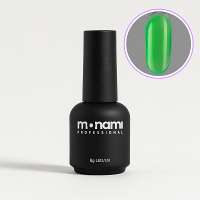Гель-лак Monami Neon glass Green 8 мл