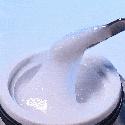 Моделирующий гель c пайетками Serebro №02 15 мл