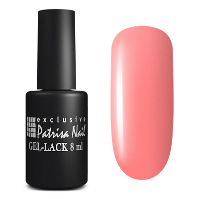 Гель-лак Patrisa Nail №118 Pina Colada GP18 Неоновый коралл, 8 мл