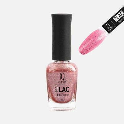 Лак для ногтей IQ Beauty №103 укрепляющий с биокерамикой 12,5 мл
